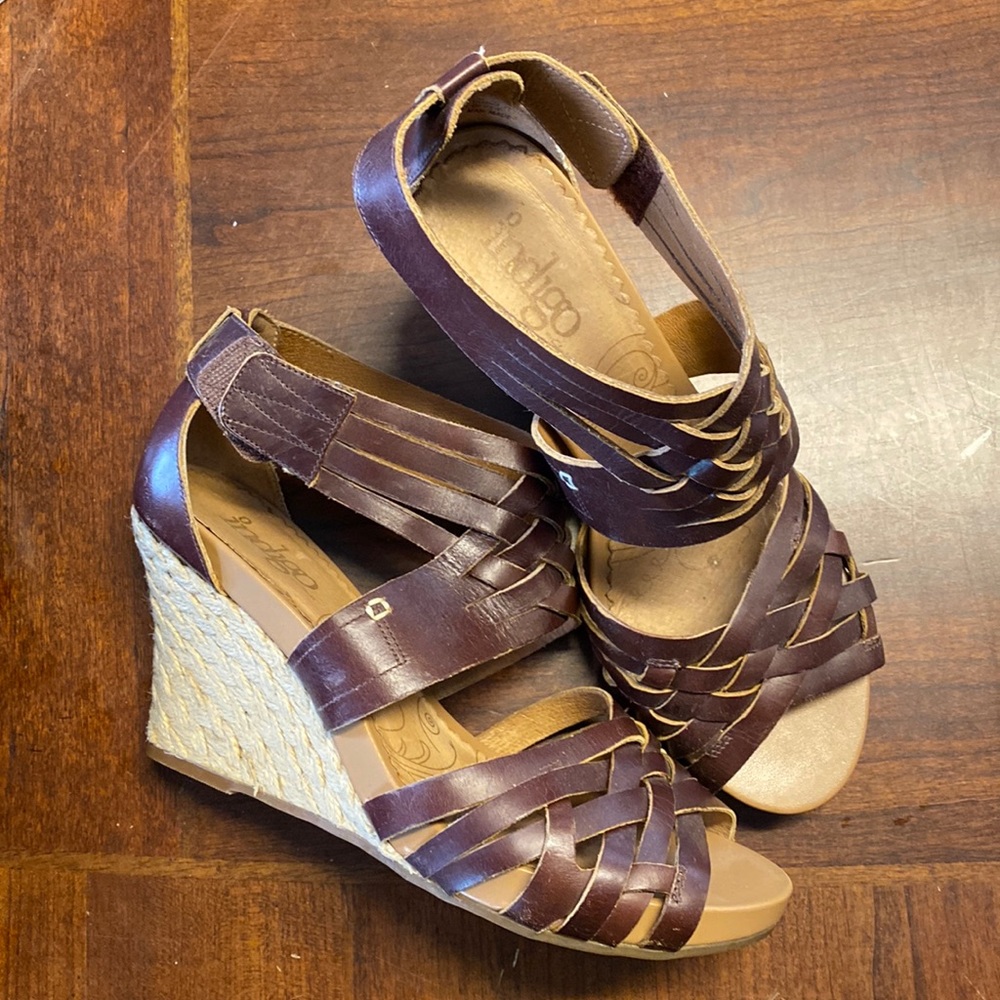 Women’s Clark’s Brown Wedge Sandal